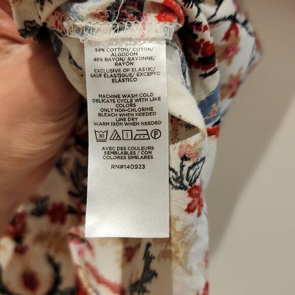 LOFT Short Sleeve Blouse - Picture 6 of 6